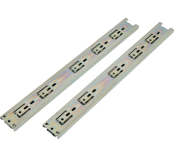 Изображение товара Шариковая направляющая полного выдвижения STARFIX 400x45 мм, цинк, 2 шт. SMF-10426