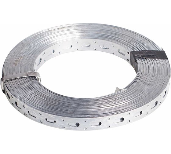 Изображение товара Перфорированная прямая лента STARFIX 0.7x20 мм, рулон 25 м SMP-51572-25