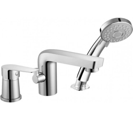 Изображение товара Смеситель на борт ванны ZOLLEN BERGEN на 3 отверстия, G 1/2 BE63614351 457298