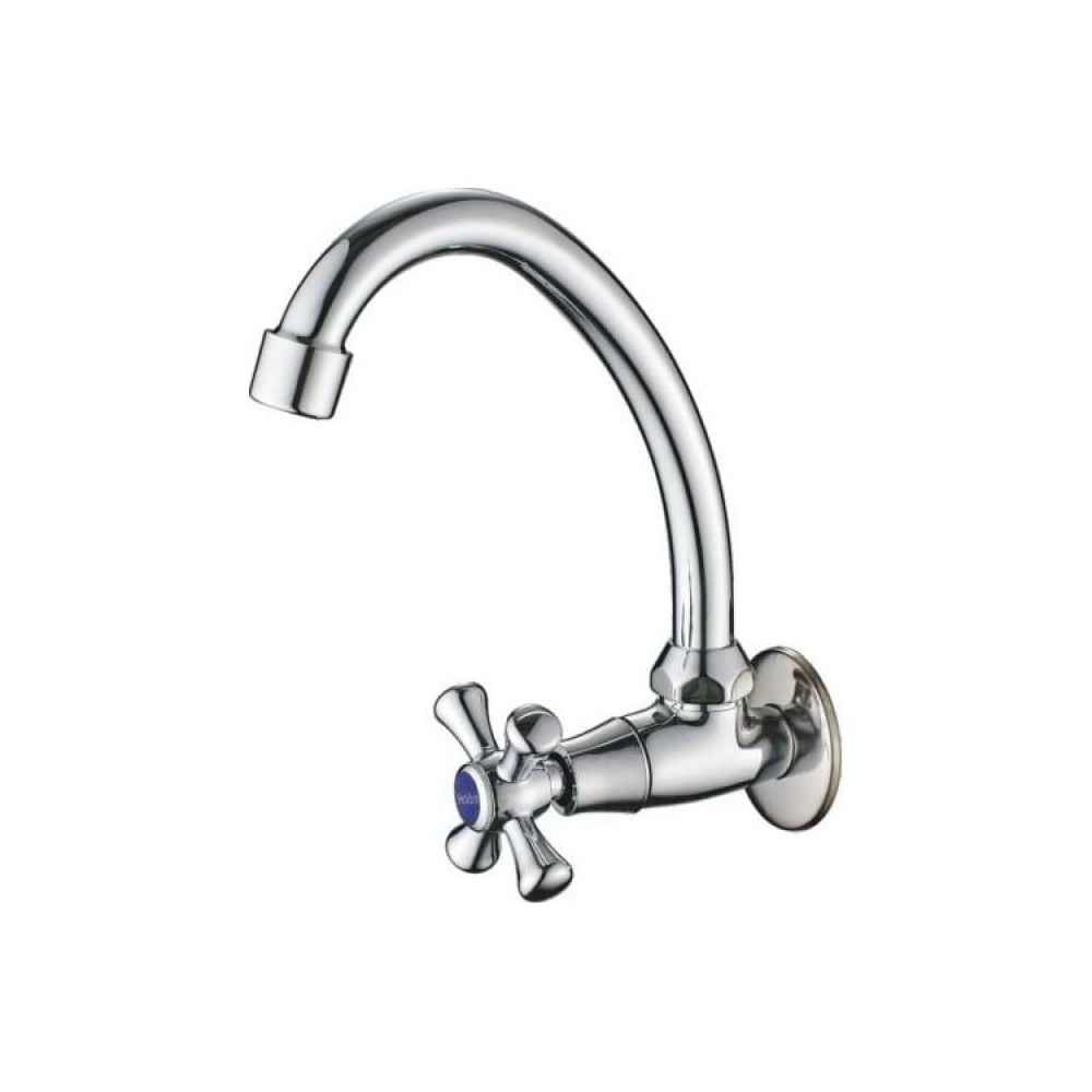 Изображение товара Туалетный кран ZOLLEN ROSTOCK настенный с керамическим клапаном и хромированным покрытием