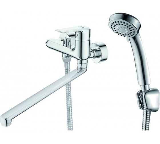 Изображение товара Смеситель для ванны ZOLLEN ULM new излив 300 мм, 35 мм UL62613641 453434