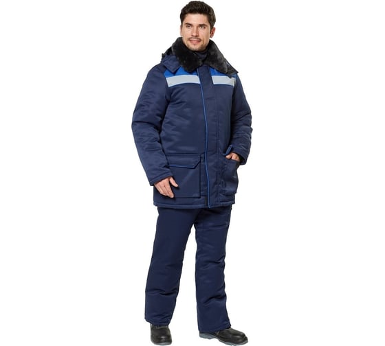 Изображение товара Куртка Эксперт Спецодежда Прим, темно-синий/василек, р. 48-50, рост 170-176 6446000029124