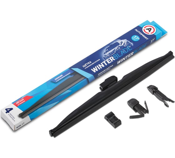 Изображение товара Щётка стеклоочистителя зимняя, в резиновом кожухе AUTOPROFI WIN-17