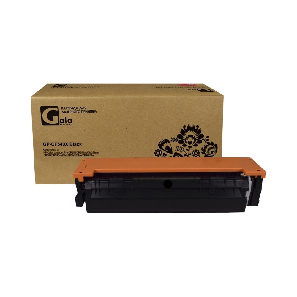 Картридж GalaPrint (203X) для принтеров HP Black 3200 копий GP_CF540X_BK
