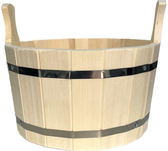 Изображение товара Ушат Бацькина баня 15 л 30027