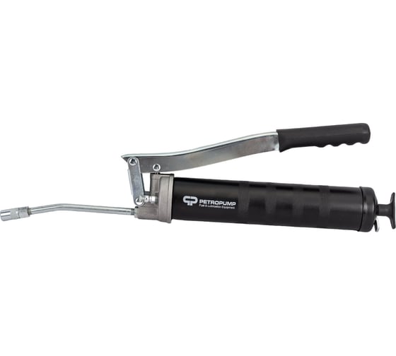 Изображение товара Профессиональный рычажный шприц Petropump 690 атм, 500 см3, трубка, 150 мм, 1/8" BSPT PP100210