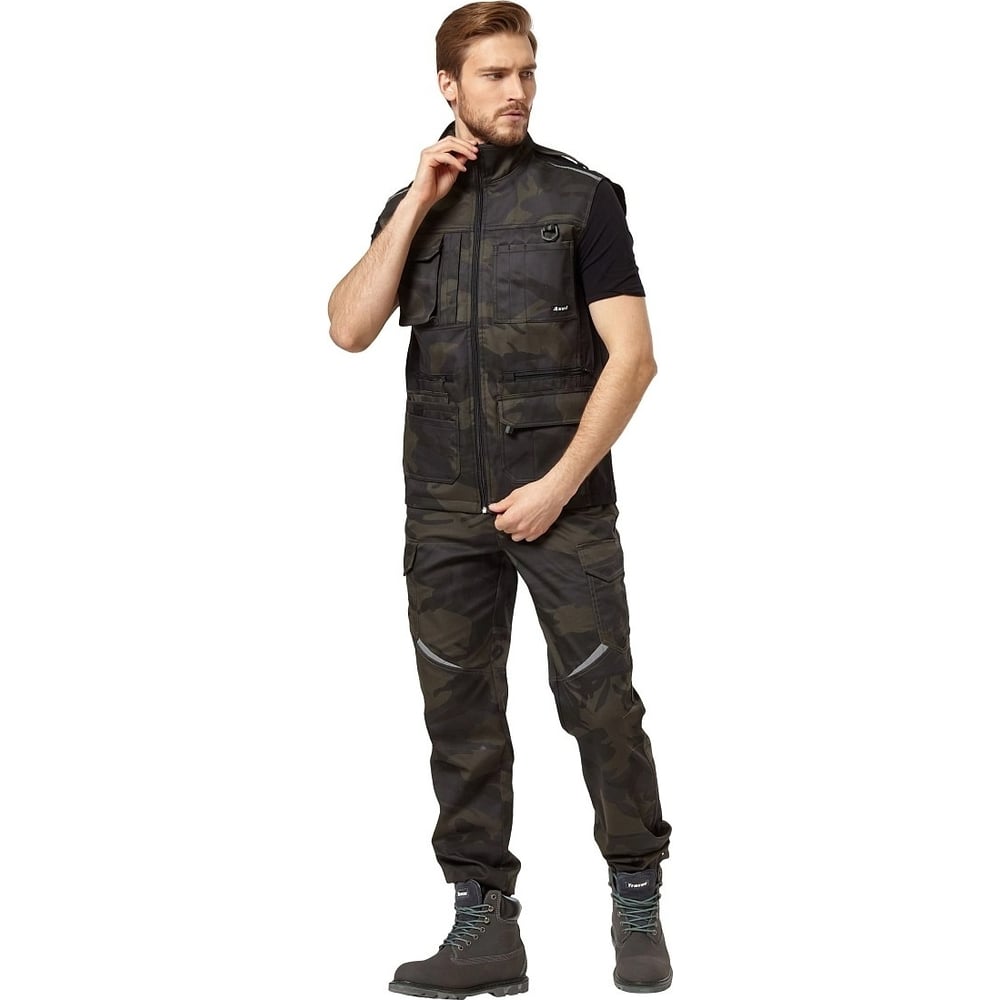 Изображение товара Жилет Эксперт Спецодежда Аксель для охоты и рыбалки, водоотталкивающий, защитный, мужской, размеры
