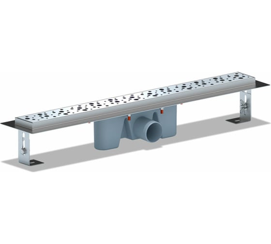 Изображение товара Трап из нержавеющей стали АНИ Пласт "Бриз" с комбинированным затвором 650 мм, выпуск 50 мм TLZ2365G