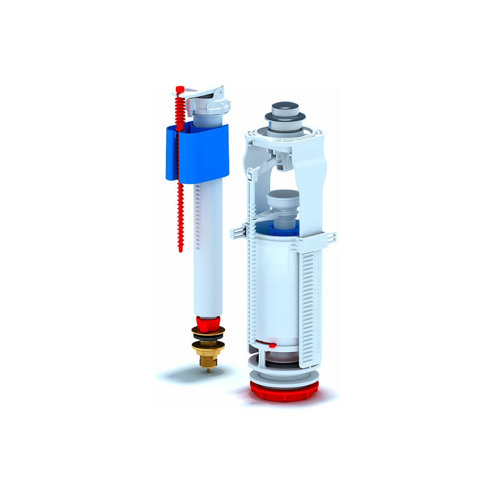 Изображение товара Набор с нижней подводкой АНИ Пласт 1/2" с латунным штуцером