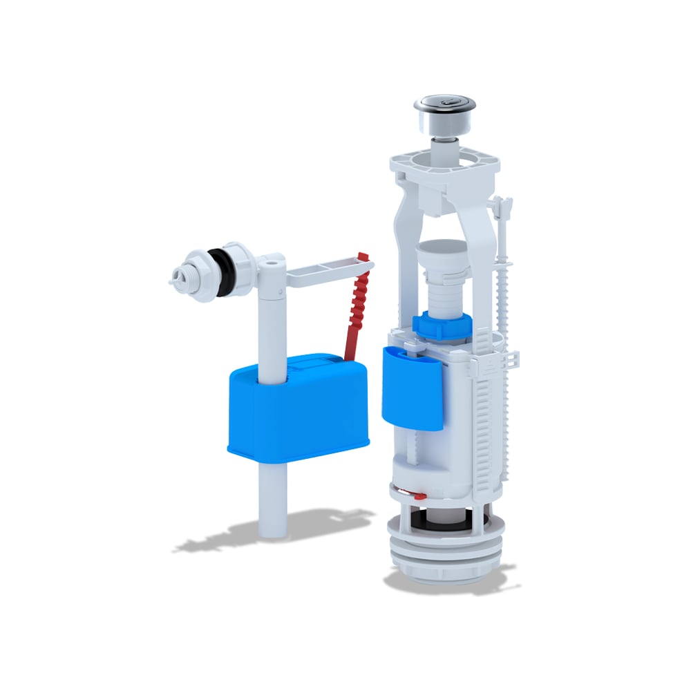 Изображение товара Набор с боковой подводкой АНИ Пласт 1/2 с пластиковым штуцером WC3050M