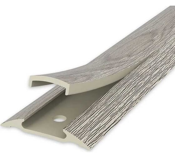 Изображение товара Порог с монтажным каналом IDEAL 42 мм, 0.9 м, 208 дуб мокко, 1 шт. ПМК42-0,9 208 дуб МОК