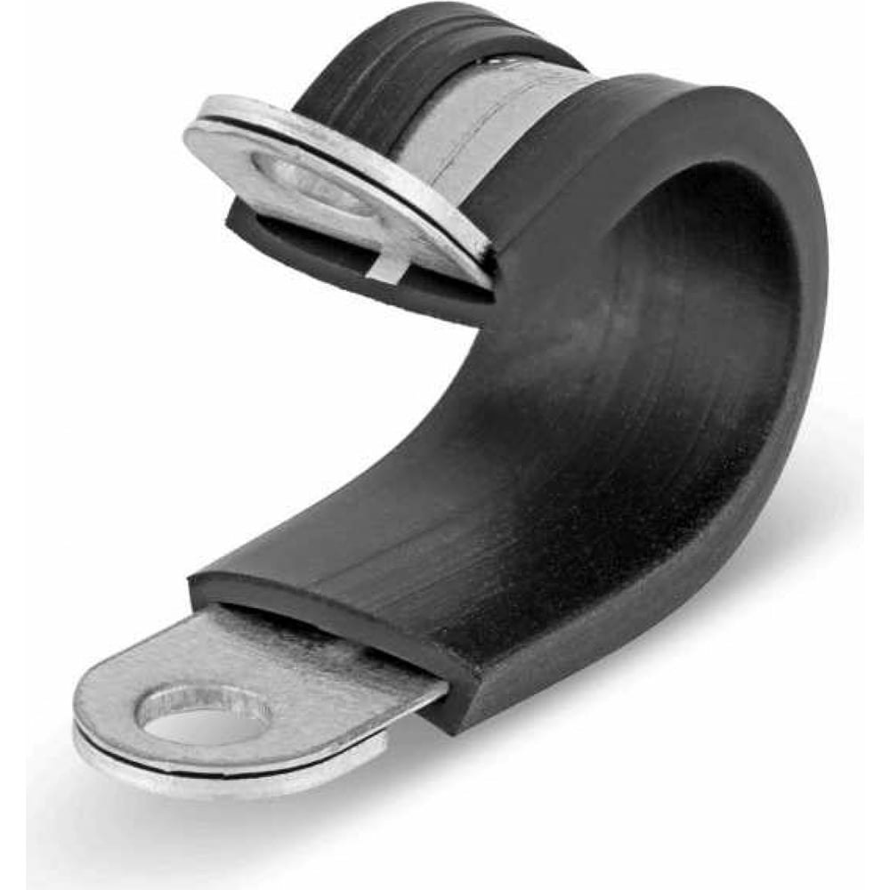 Изображение товара Хомут NORMA Rubber Р-образный 18/12 W1 оцинкованный стальной монтажный