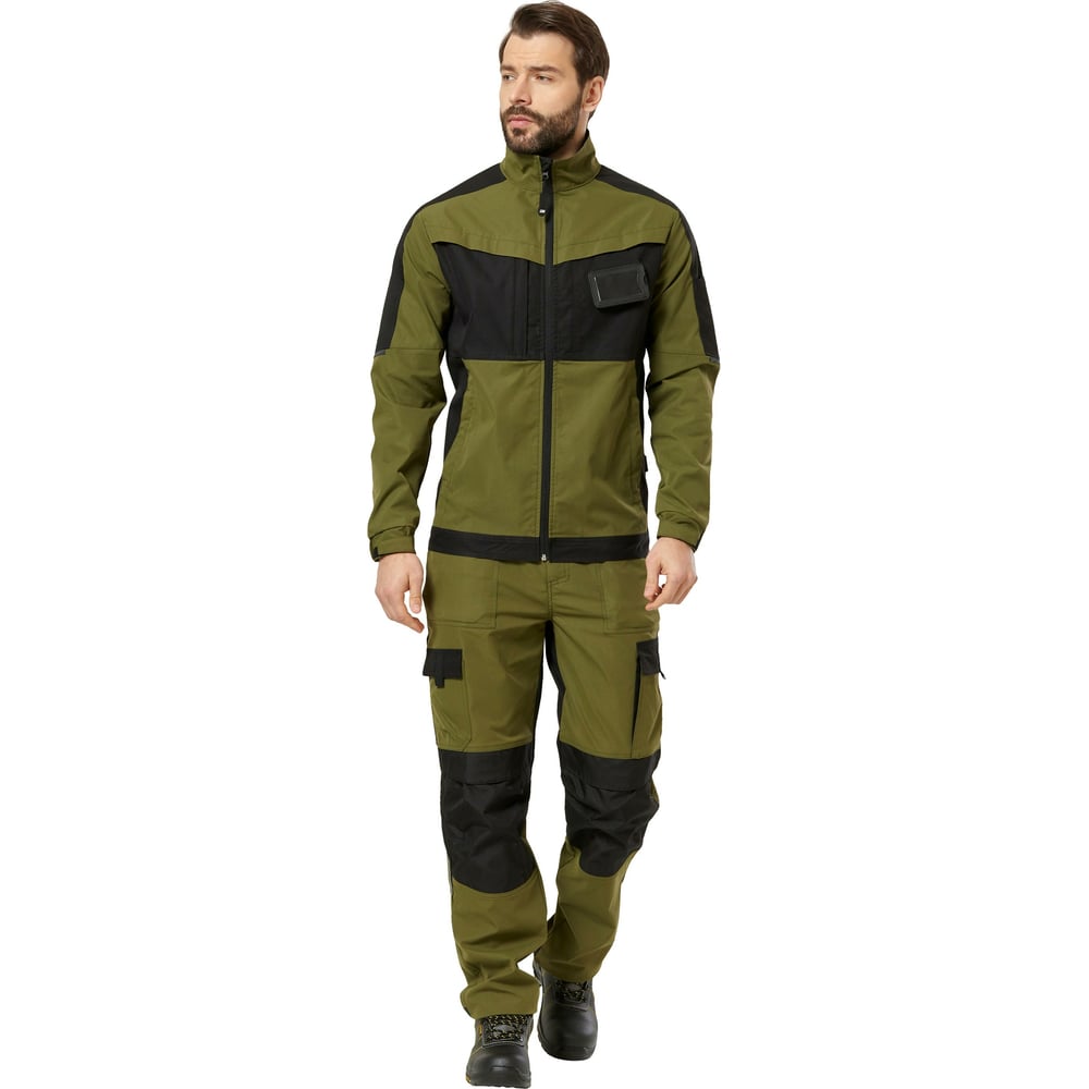 Изображение товара Куртка Эксперт Спецодежда Форест хаки/черный р. 60-62