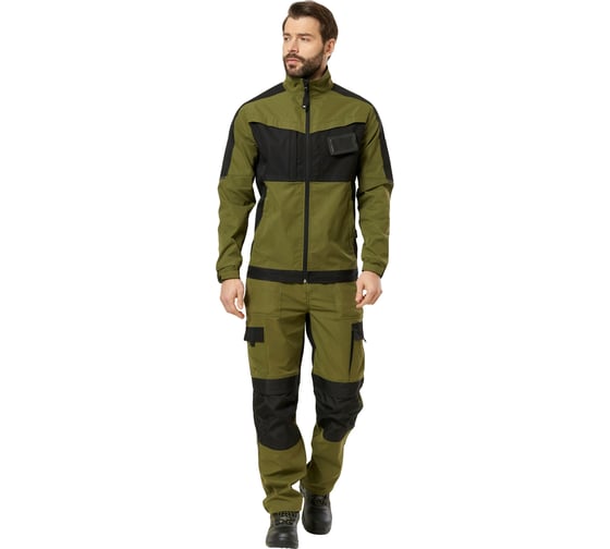 Изображение товара Куртка Эксперт Спецодежда Форест хаки/черный, р. 44-46, рост 170-176 6446000066662