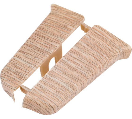 Изображение товара Торцевые заглушки для плинтуса DECONIKA (55 мм; 213 Дуб северный; 2 шт.) Д-П55-Тп-Ф1 213 ДУБ СЕВ