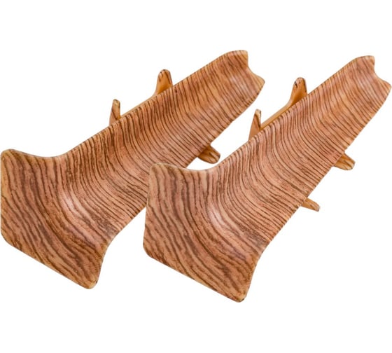 Изображение товара Внутренний угол для плинтуса DECONIKA (70 мм; 221 Дуб янтарный; 2 шт.) Д-П70-В-Ф2 221 ДУБ ЯНТ