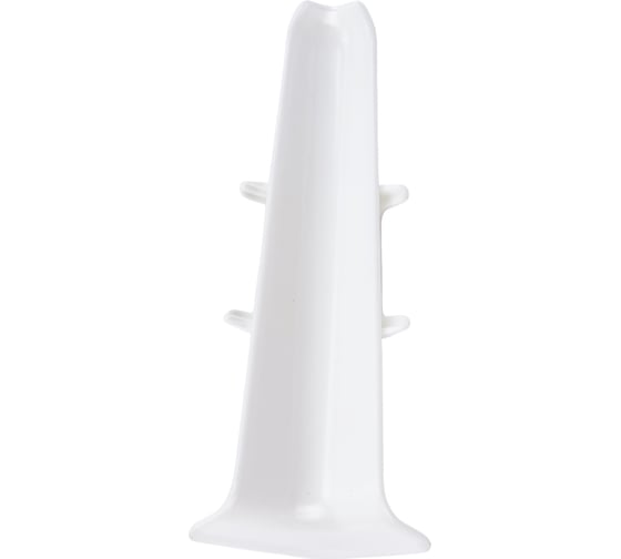 Изображение товара Внутренний угол для плинтуса DECONIKA (85 мм; 001-G Белый глянец; 2 шт.) Д-П85-В-Ф2 001-0 БЕЛ-Г