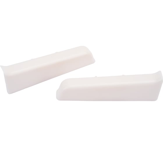 Изображение товара Торцевые заглушки для плинтуса DECONIKA (70 мм; 033 Кремово-белый; 2 шт.) Д-П70-Тп-Ф1 033 КРМ БЕЛ