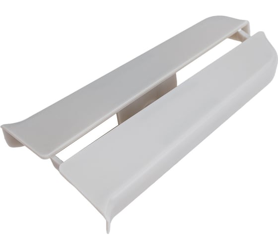 Изображение товара Торцевые заглушки для плинтуса DECONIKA (85 мм; 002 Светло-серый; 2 шт.) Д-П85-Тп-Ф1 002 СВТ СЕР