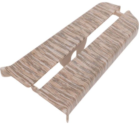 Изображение товара Торцевые заглушки для плинтуса DECONIKA (85 мм; 215 Дуб снежный; 2 шт.) Д-П85-Тп-Ф1 215 ДУБ СНЖ