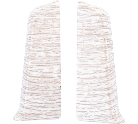 Изображение товара Торцевые заглушки для плинтуса DECONIKA (55 мм; 265 Клен патина; 2 шт.) Д-П55-Тп-Ф1 265 КЛН ПАТ