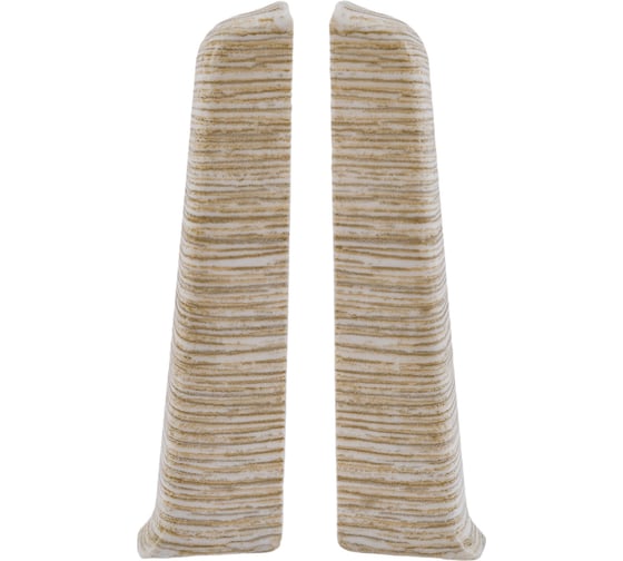 Изображение товара Торцевые заглушки для плинтуса DECONIKA (85 мм; 418 Дуб жемчужный; 2 шт.) Д-П85-Тп-Ф1 418 ДУБ ЖМЧ