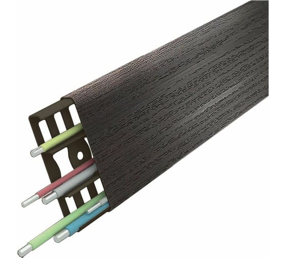 Изображение товара Наличник DECONIKA (70 мм; 2,2 м; венге темный 303; 1 шт.) Д-Н70 303 ВНГ ТЕМ