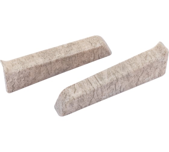 Изображение товара Торцевые заглушки для плинтуса DECONIKA (70 мм; 547 Лофт светло-серый; 2 шт.) Д-П70-Тп-Ф1 547 ЛФТ ССР