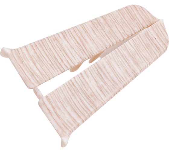 Изображение товара Торцевые заглушки  для плинтуса DECONIKA (70 мм; 274 Сосна северная; 2 шт.) Д-П70-Тп-Ф1 274 СОС СЕВ