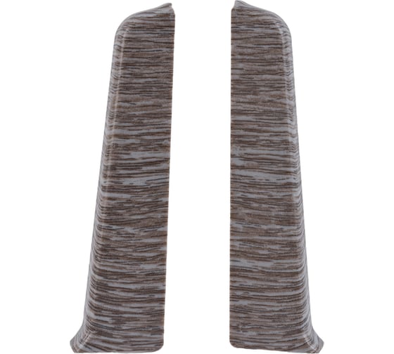 Изображение товара Торцевые заглушки для плинтуса DECONIKA (85 мм; 210 Дуб пепельный; 2 шт.) Д-П85-Тп-Ф1 210 ДУБ ПЕП