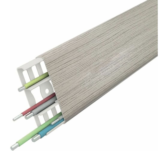 Изображение товара Наличник DECONIKA (70 мм; 2,2 м; ясень серый 253; 1 шт.) Д-Н70 253 ЯСН СЕР