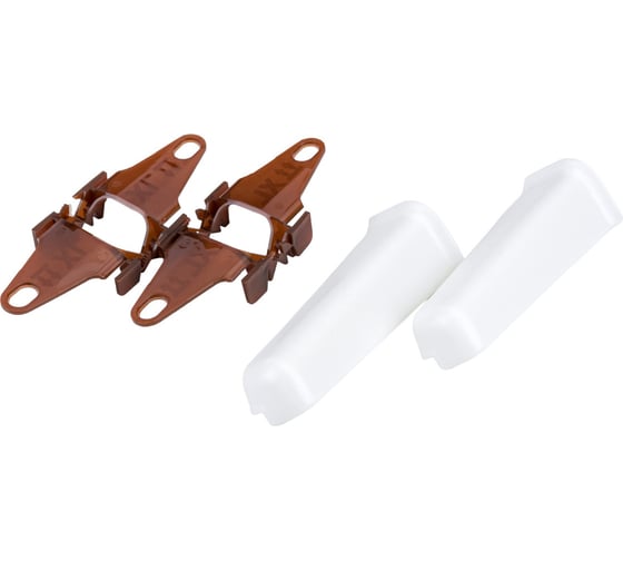 Изображение товара Наружный угол для плинтуса DECONIKA (85 мм; 001 Белый; 2 шт.) Д-П85-Нк-Ф2 001 БЕЛ