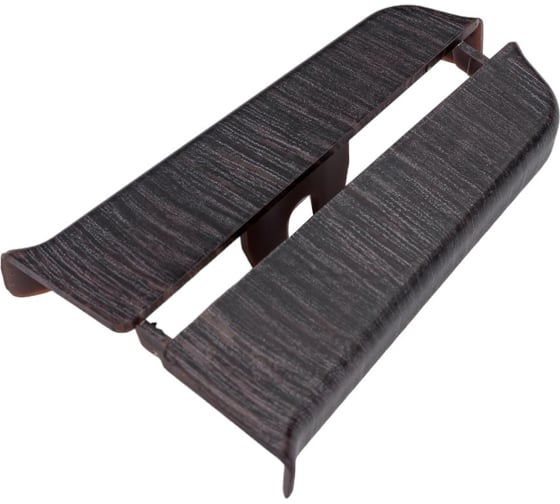 Изображение товара Торцевые заглушки для плинтуса DECONIKA (70 мм; 303 Венге темный; 2 шт.) Д-П70-Тп-Ф1 303 ВНГ ТЕМ