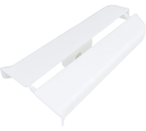 Изображение товара Торцевые заглушки для плинтуса DECONIKA (85 мм; 001 Белый; 2 шт.) Д-П85-Тп-Ф1 001 БЕЛ