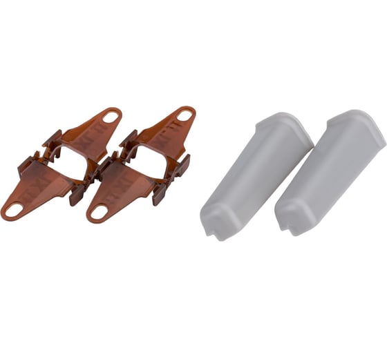 Изображение товара Наружный угол для плинтуса DECONIKA (85 мм; 002 Светло-серый; 2 шт.) Д-П85-Нк-Ф2 002 СВТ СЕР