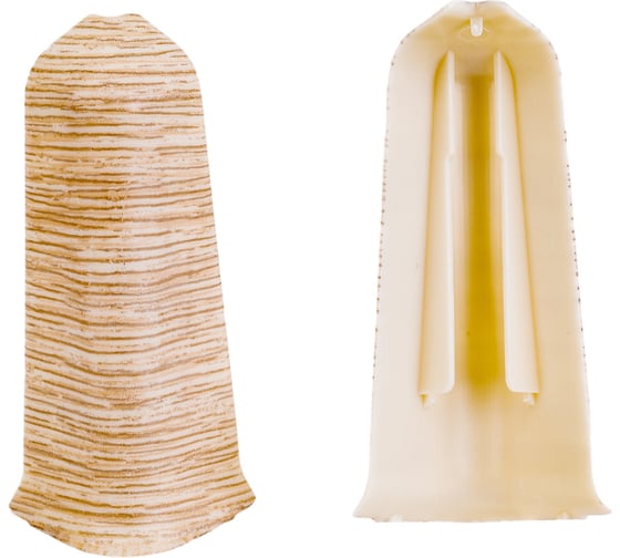 Изображение товара Наружный угол для плинтуса DECONIKA (70 мм; 274 Сосна северная; 2 шт.) Д-П70-Нк-Ф2 274 СОС СЕВ