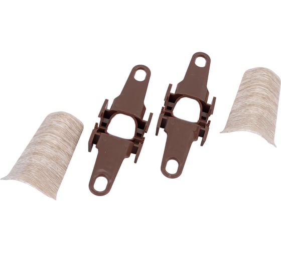 Изображение товара Наружный угол для плинтуса DECONIKA (55 мм; 294 Орех антик; 2 шт.) Д-П55-Нк-Ф2 294 ОРХ АНТ