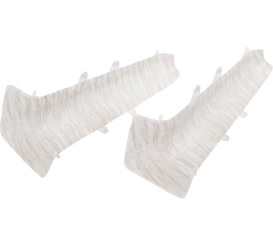 Изображение товара Внутренний угол для плинтуса DECONIKA (70 мм; 265 Клен патина; 2 шт.) Д-П70-В-Ф2 265 КЛН ПАТ