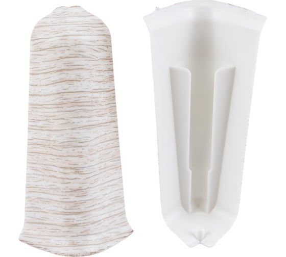 Изображение товара Наружный угол для плинтуса DECONIKA (70 мм; 265 Клен патина; 2 шт.) Д-П70-Нк-Ф2 265 КЛН ПАТ