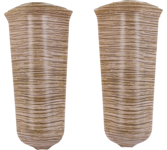 Изображение товара Наружный угол для плинтуса DECONIKA (70 мм; 208 Дуб мокко; 2 шт.) Д-П70-Нк-Ф2 208 ДУБ МОК