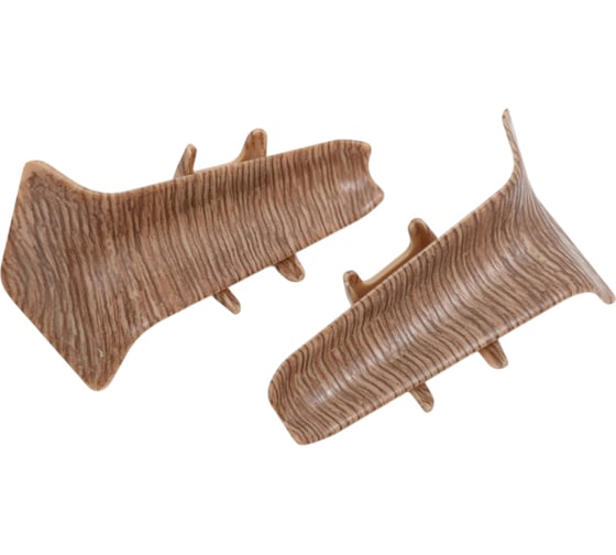 Изображение товара Угол внутренний для плинтуса DECONIKA (55 мм; 211 Дуб рустик; 2 шт.) Д-П55-В-Ф2 211 ДУБ РСТ