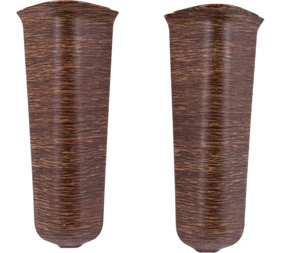 Изображение товара Наружный угол для плинтуса DECONIKA (85 мм; 291 Орех; 2 шт.) Д-П85-Нк-Ф2 291 ОРХ