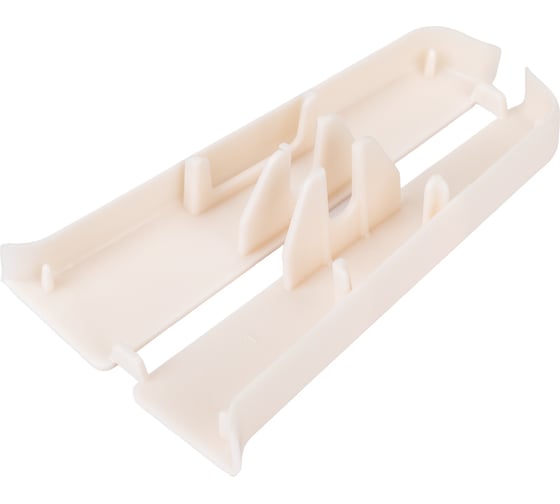 Изображение товара Торцевые заглушки для плинтуса DECONIKA (85 мм; 033 Кремово-белый; 2 шт.) Д-П85-Тп-Ф1 033 КРМ БЕЛ