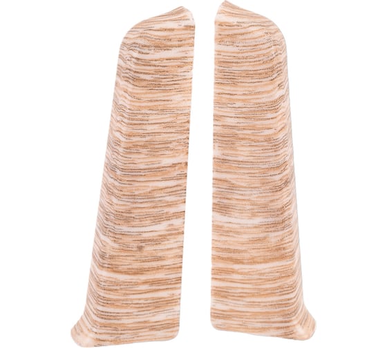 Изображение товара Торцевые заглушки для плинтуса DECONIKA (70 мм; 229 Дуб латте; 2 шт.) Д-П70-Тп-Ф1 229 ДУБ ЛАТ