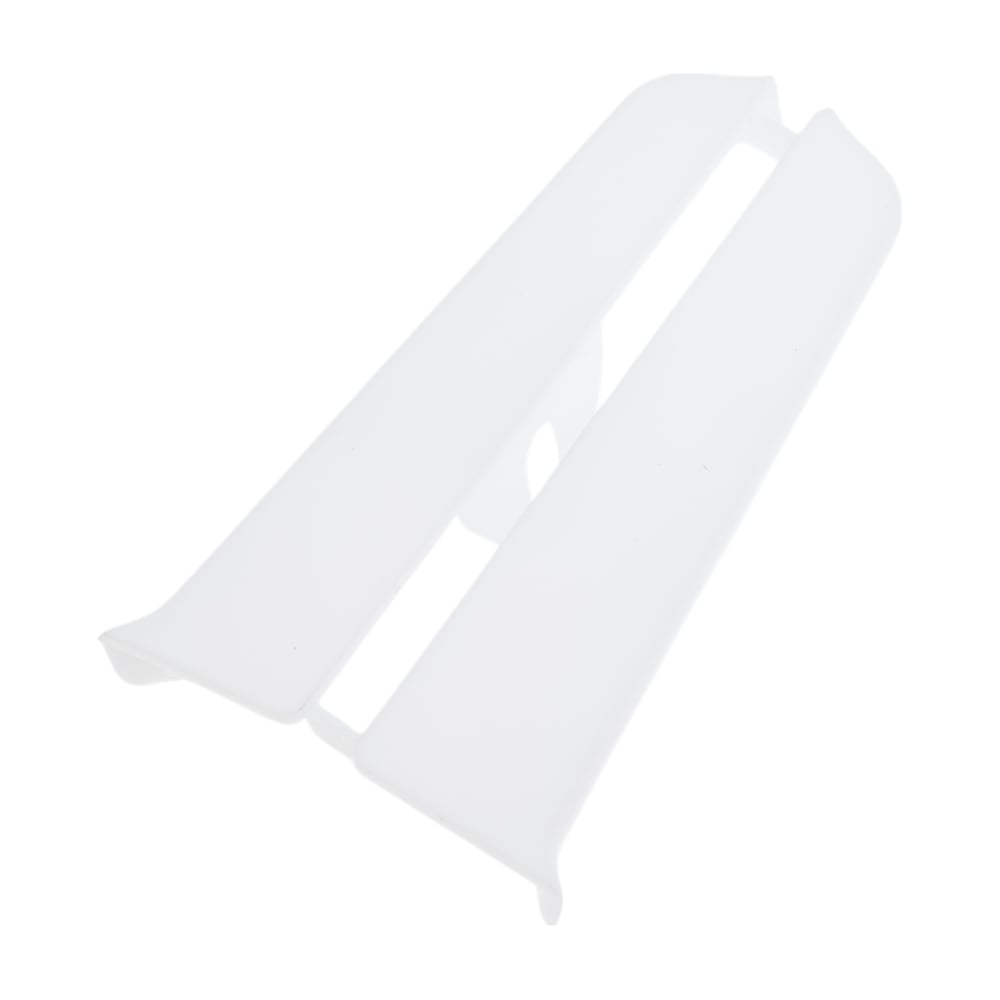 Изображение товара Торцевые заглушки для плинтуса DECONIKA белый глянец 85 мм