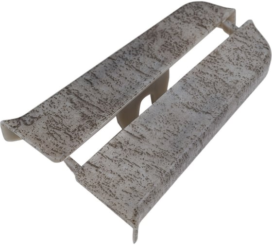 Изображение товара Торцевые заглушки для плинтуса DECONIKA (70 мм; 548 Лофт серый; 2 шт.) Д-П70-Тп-Ф1 548 ЛФТ СЕР