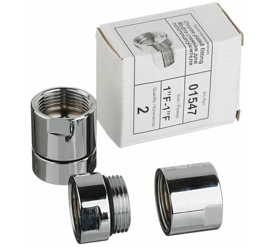 Изображение товара Муфта для полотенцесушителя Terma стяжная 1"-1" пара 28885