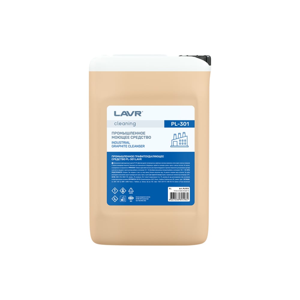 Промышленное графитоудаляющее средство LAVR PL301, 5 л PL1512