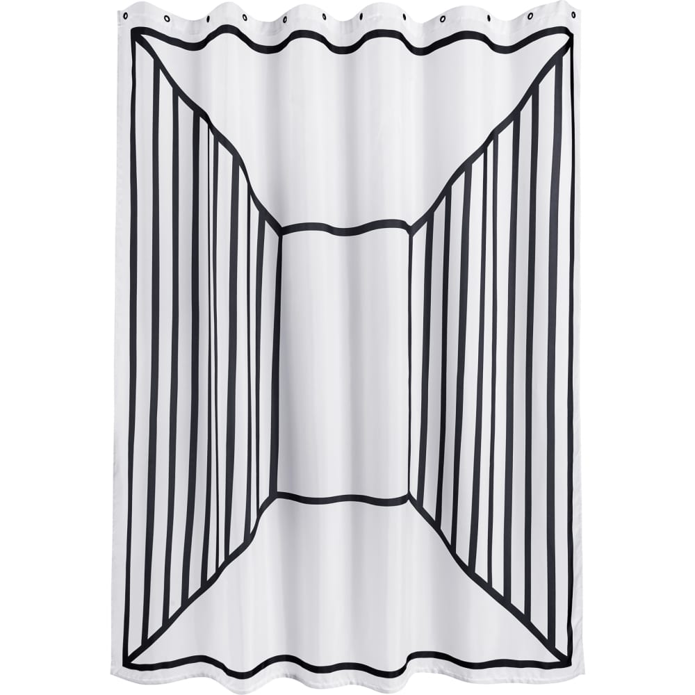 Тканевая занавеска для ванной комнаты Moroshka занавеска одуванчик 200x160 см белый