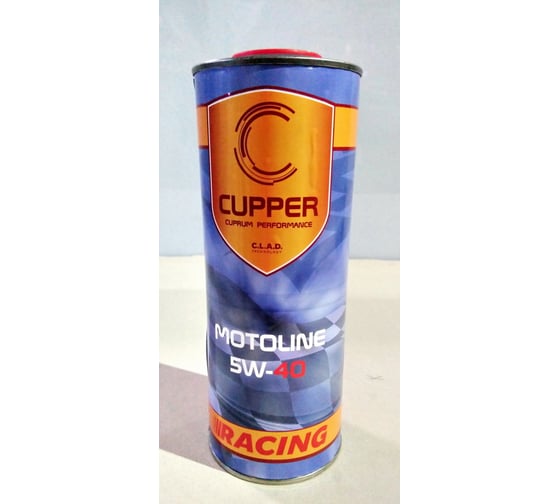 Изображение товара Масло моторное синтетическое для питбайков MOTOLINE 5W40 1 л CUPPER PB5W40-1
